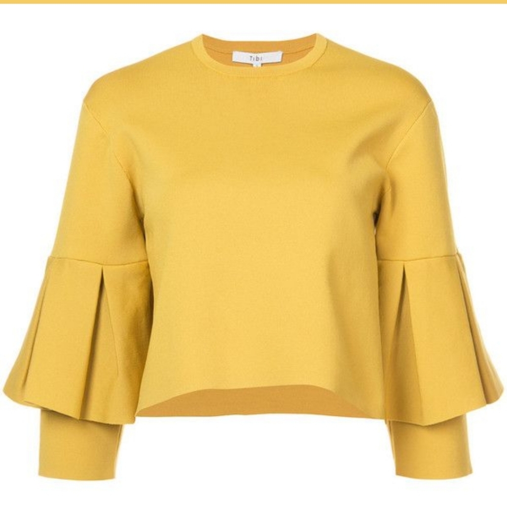 Tibi Bell Sleeve Blouse
